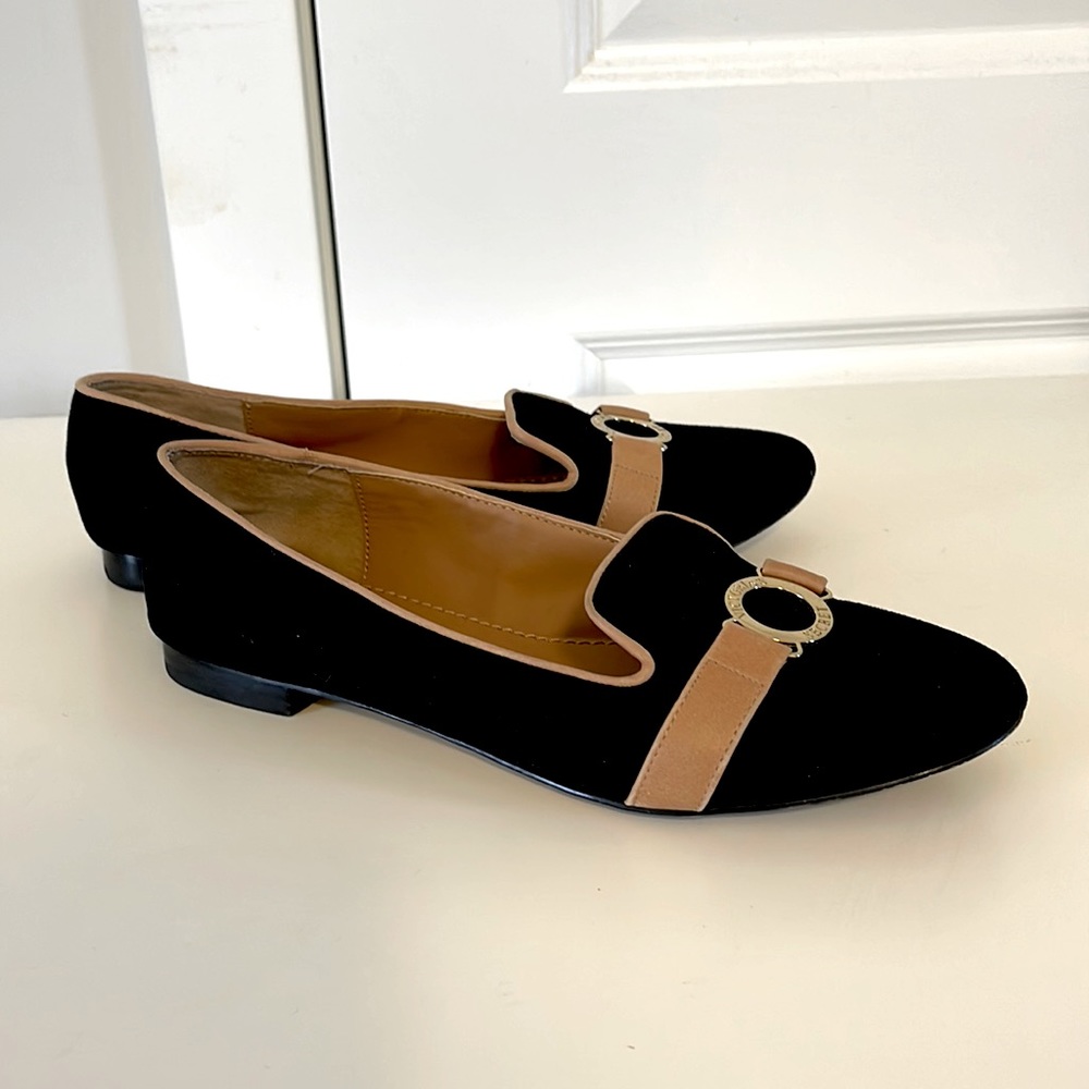 Victoria secret suede loafers.